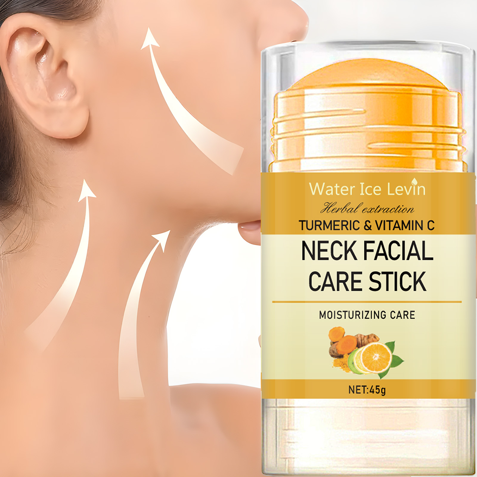Peptide Neck Cream - Produk perawatan kulit Anti Penuaan, kunyit