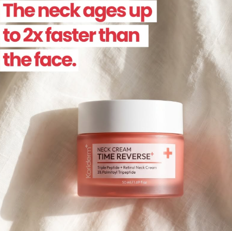 Peptide Neck Cream - 50ml Krim Leher Korea Koriderm Time