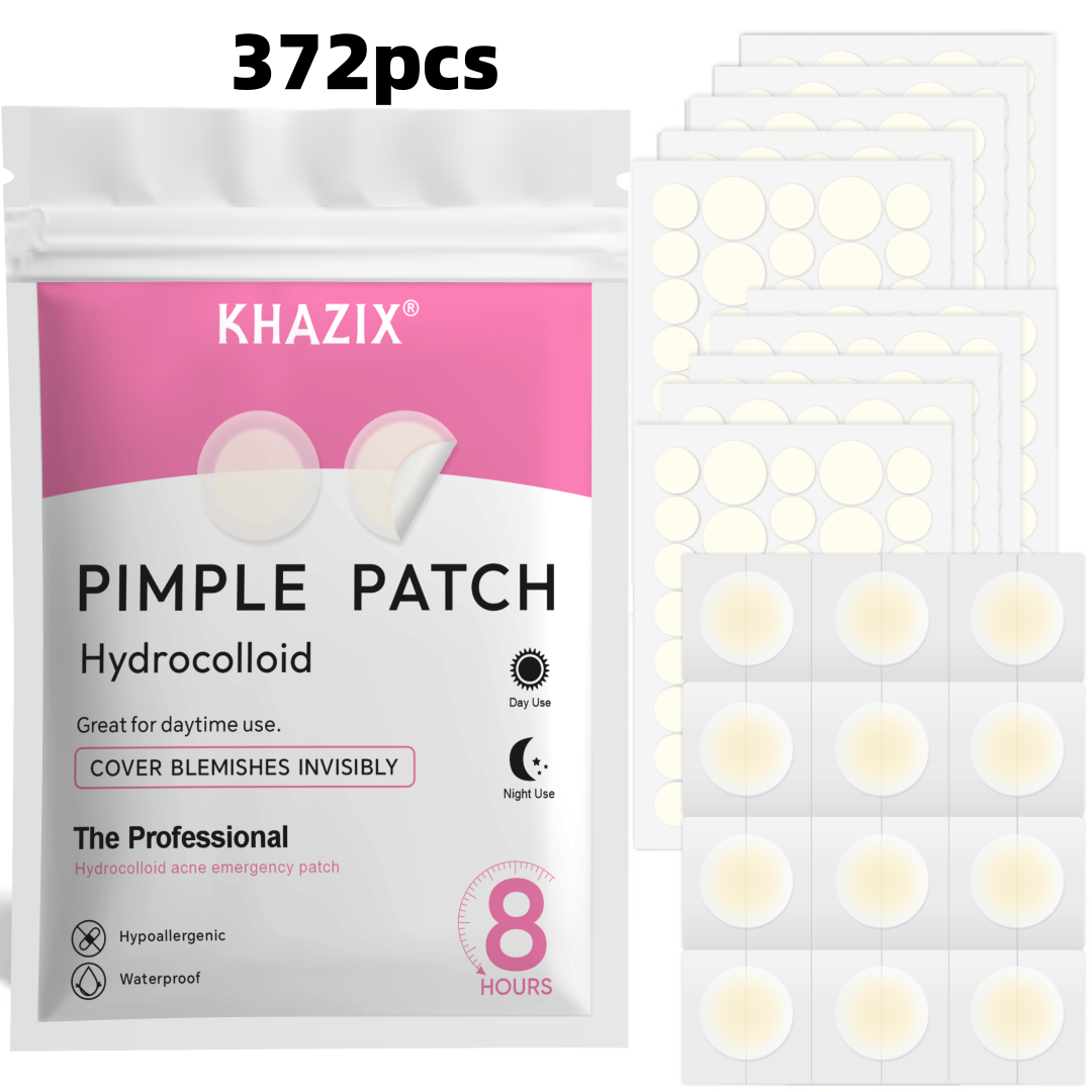 Skincare The Originote - 372PCS Plester Jerawat Hidrokoloid, Stiker Hidrokoloid