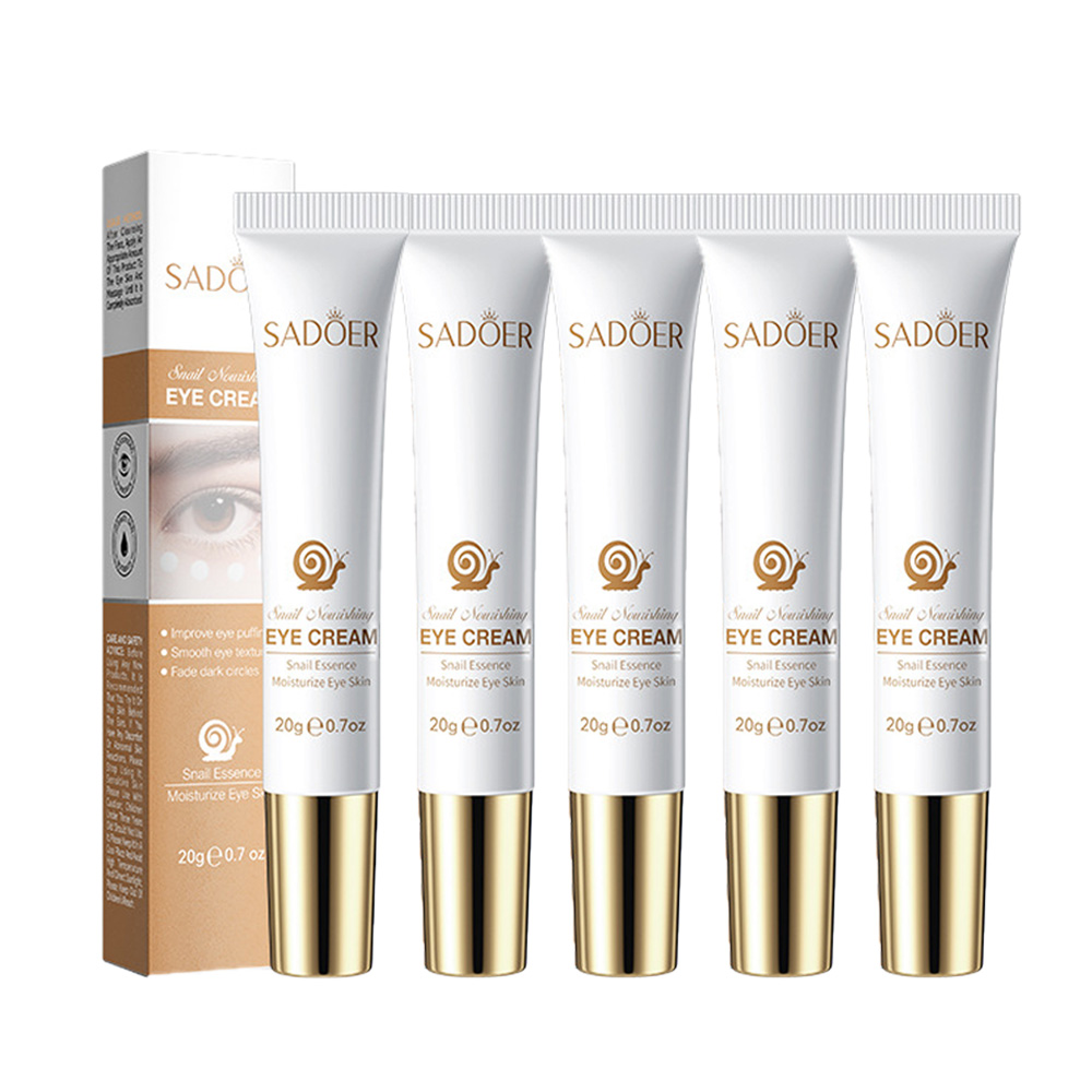 Snail Cream Gel - SADOER Krim Mata Siput Anti Kerut