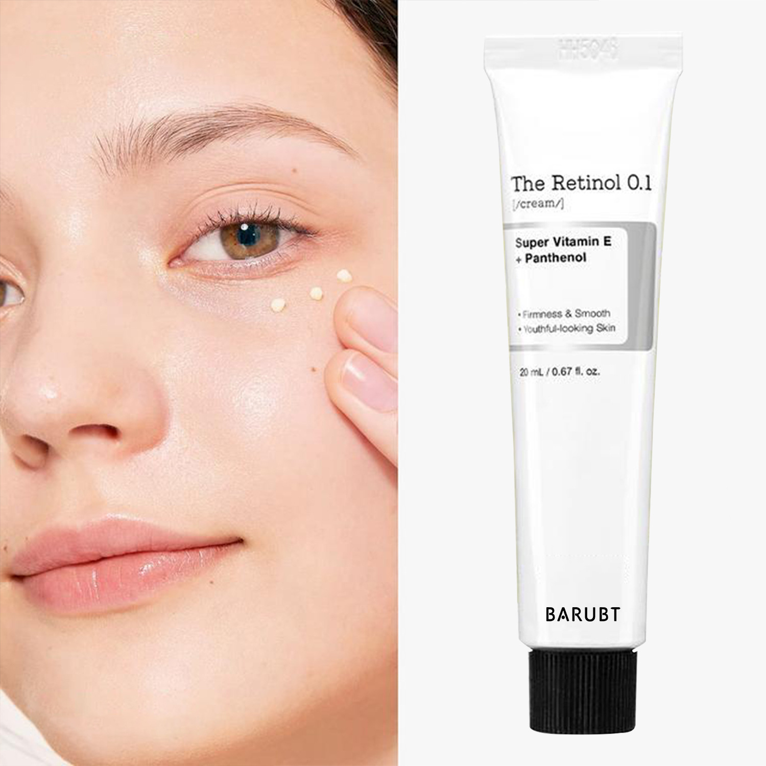 Peptide Neck Cream - Krim Retinol 0.1%, Krim Anti-Penuaan untuk
