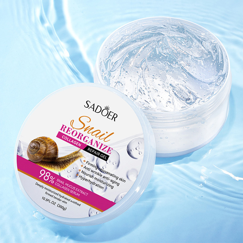 Snail Cream Gel - SADOER Krim Wajah kolagen siput, produk