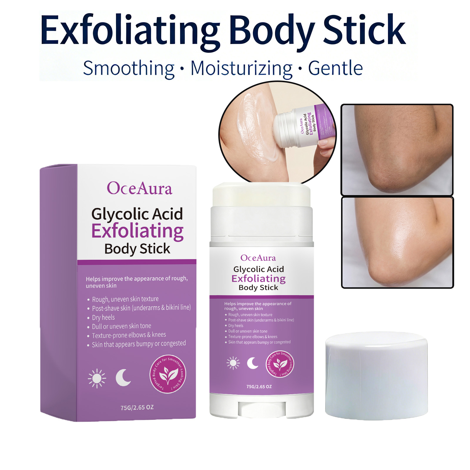 Aha Bha Exfoliant - Stik Pengelupas Tubuh Penghalus AHA BHA