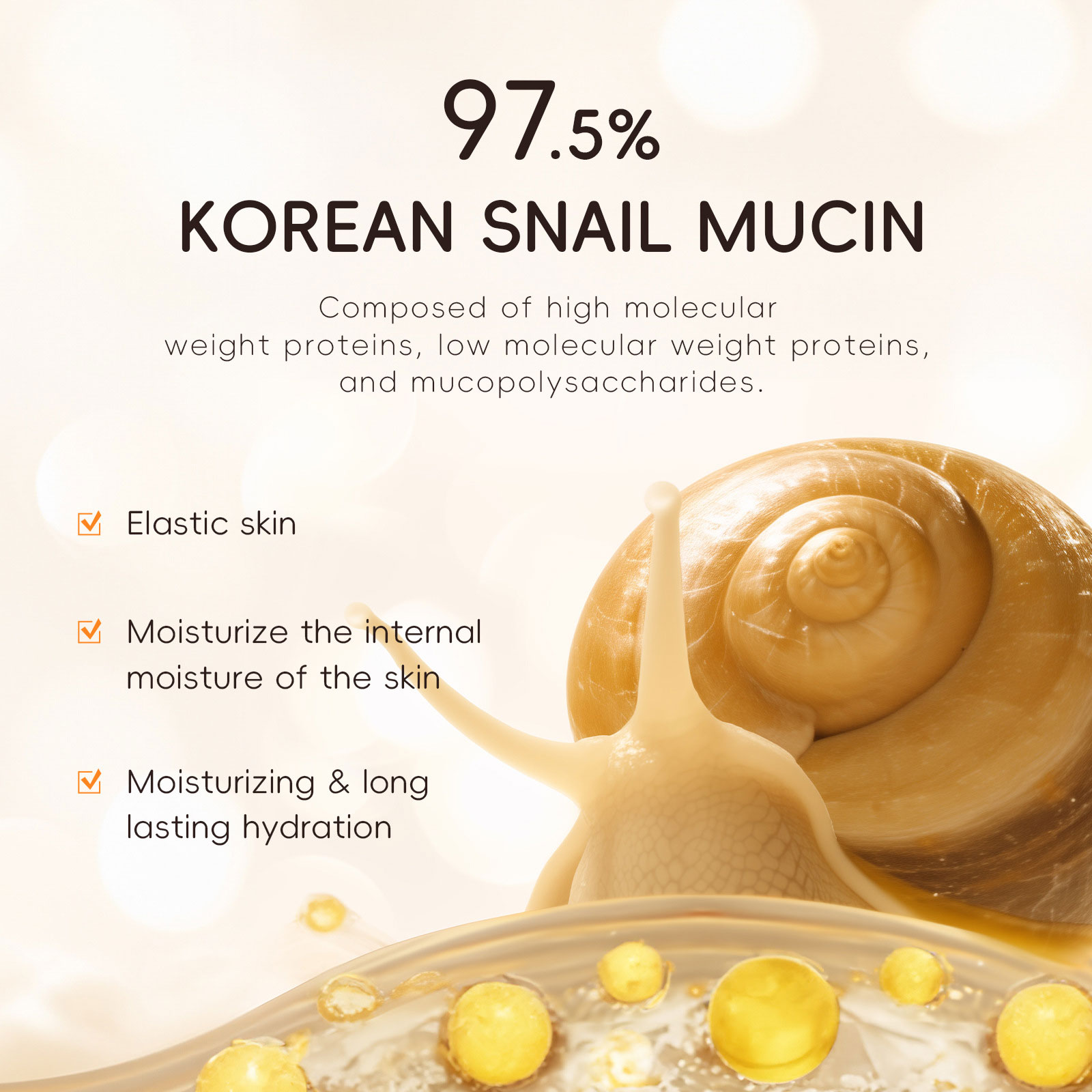 LAIKOU Gel Krim Wajah kolagen  - Snail Cream Gel ulasan dan harga