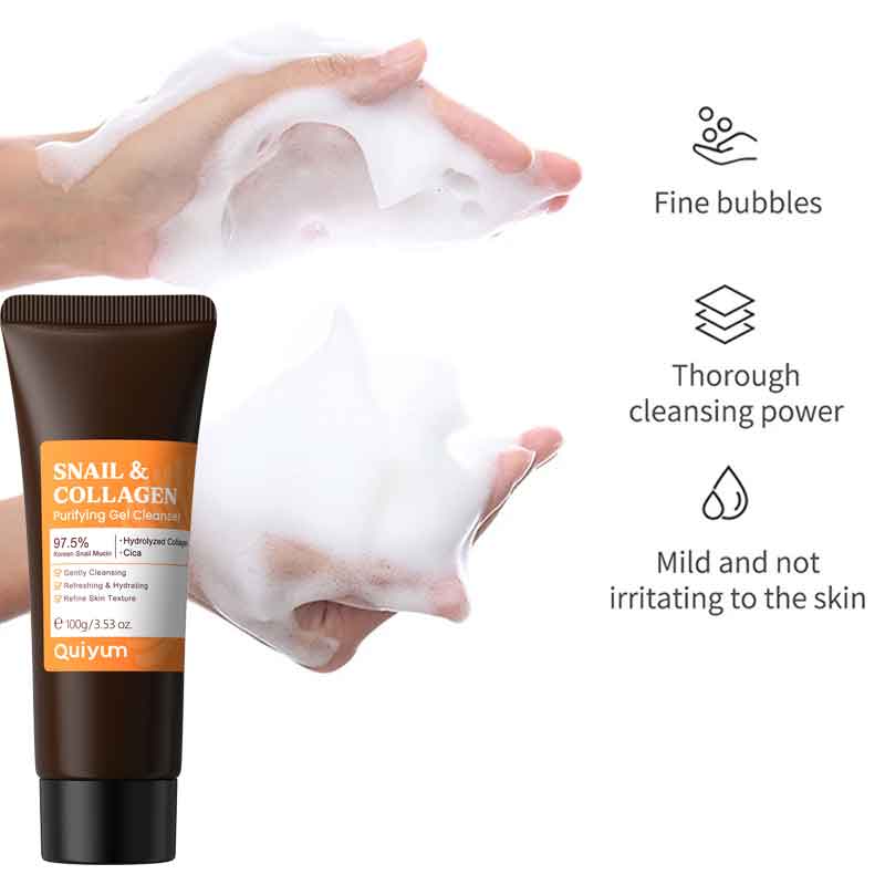 Pembersih Wajah Kolagen Siput, - Snail Cream Gel ulasan dan harga