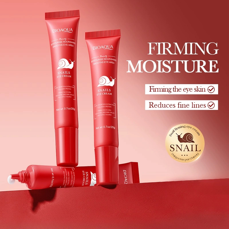1/3 Buah BIOAQUA Krim Mata Sip - Snail Cream Gel ulasan dan harga