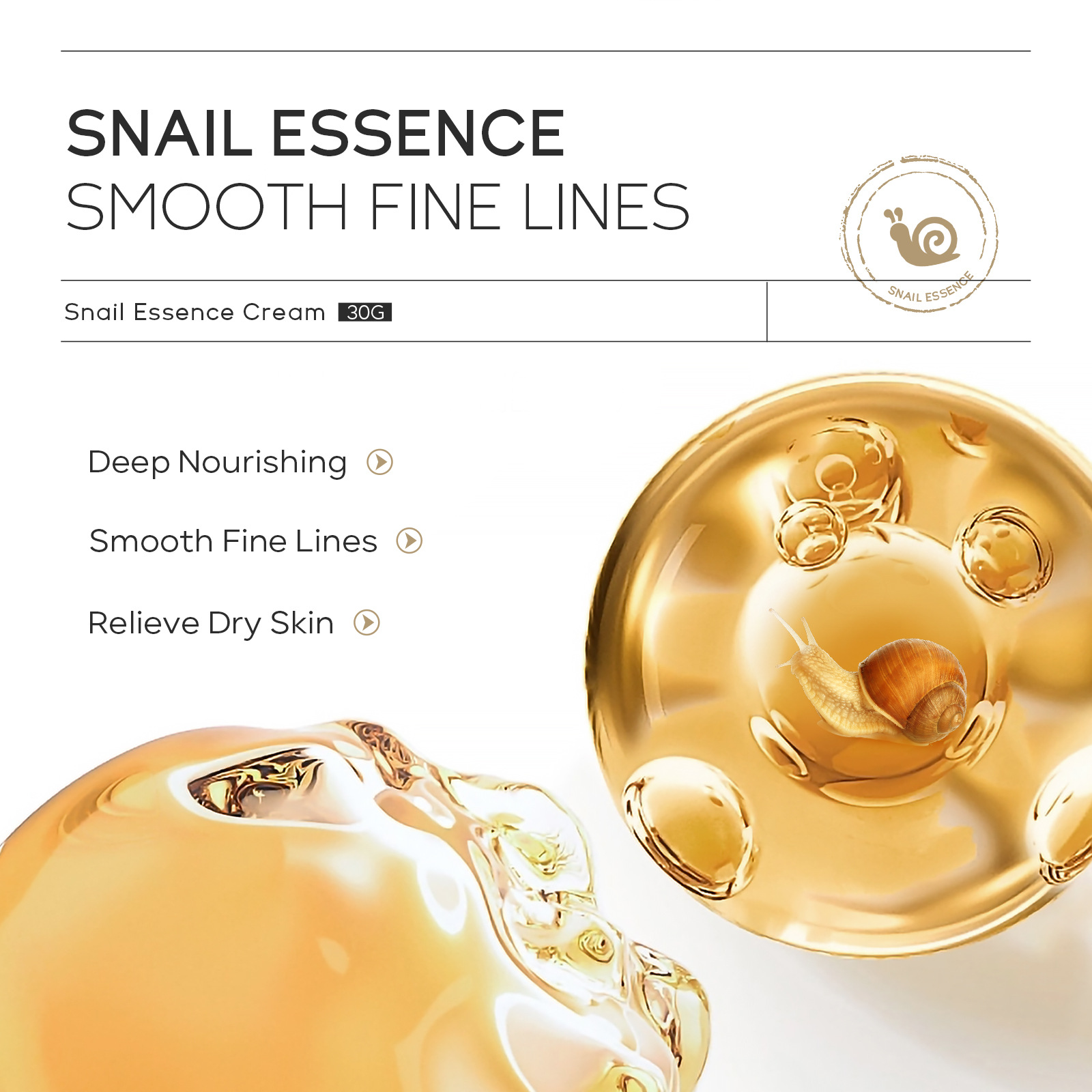Krim Wajah siput, produk kecan - Snail Cream Gel ulasan dan harga