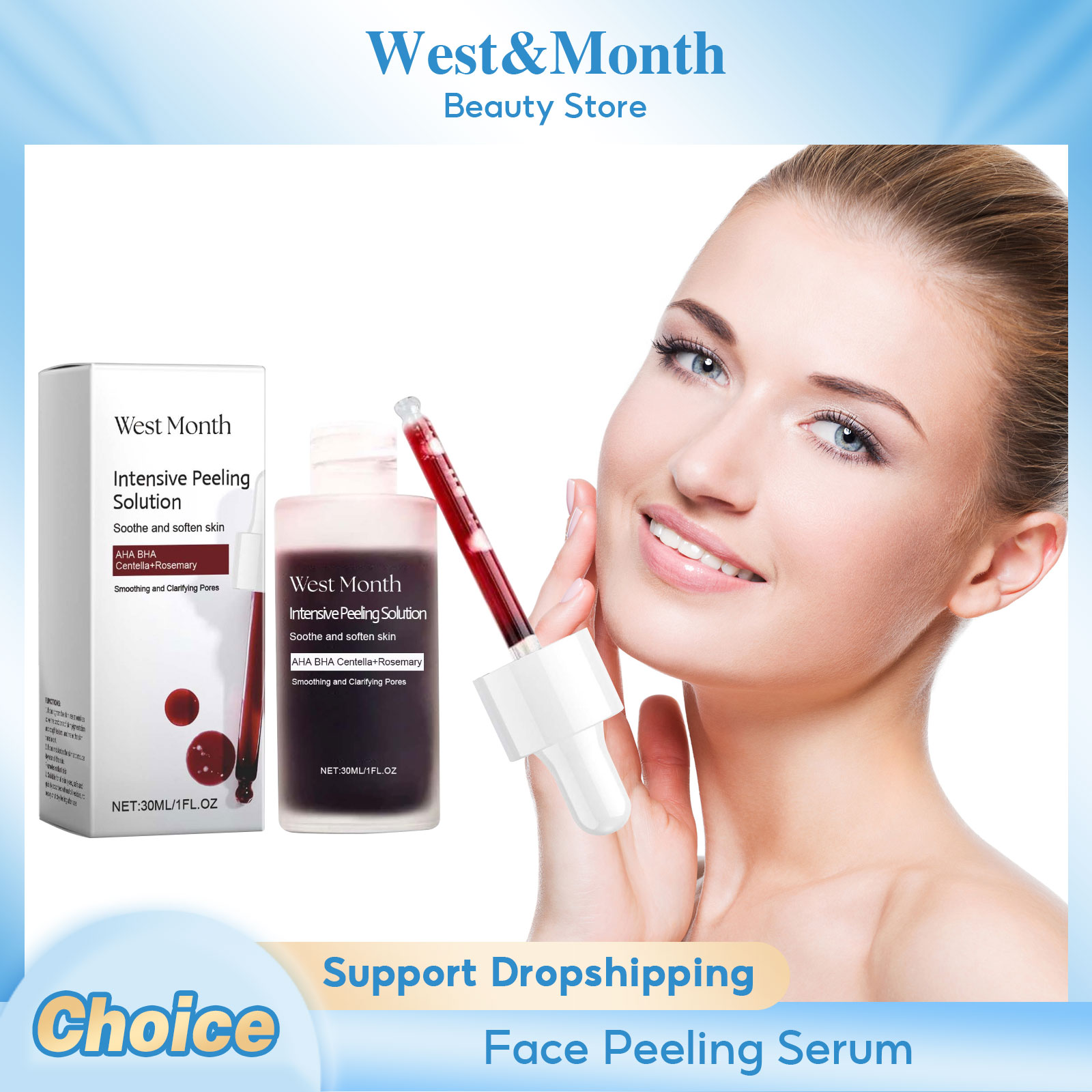 Serum Wajah Anti Jerawat, Seru - Aha Bha Exfoliant ulasan dan harga