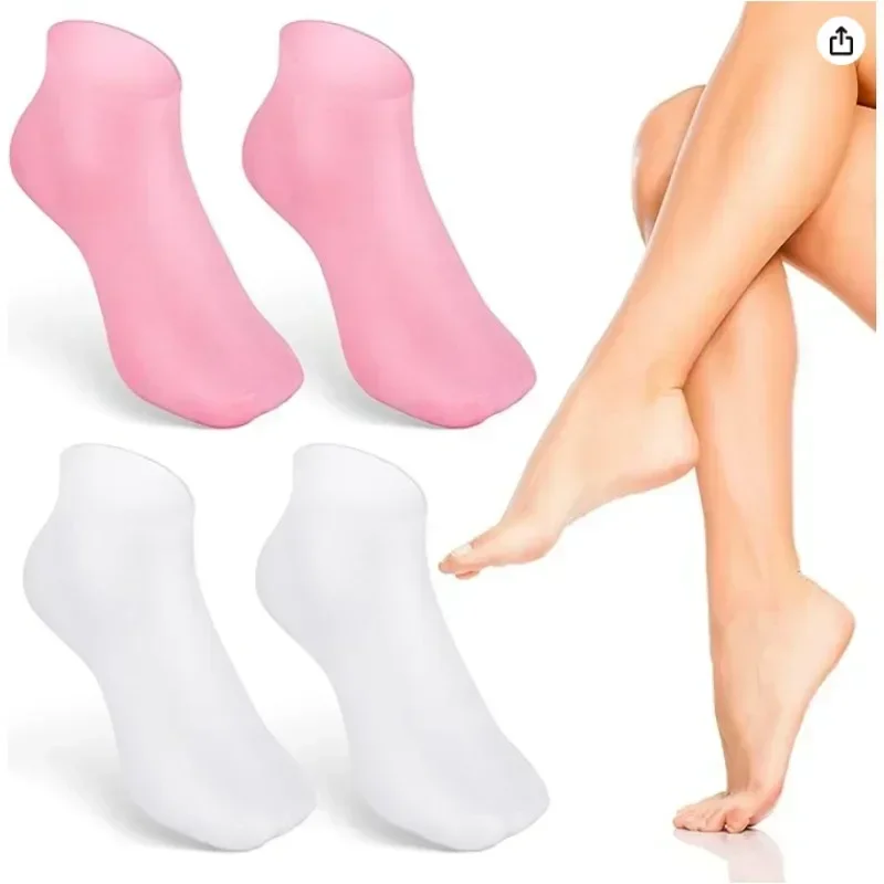 1 pasang silikon kaus kaki pel - Aha Bha Exfoliant ulasan dan harga