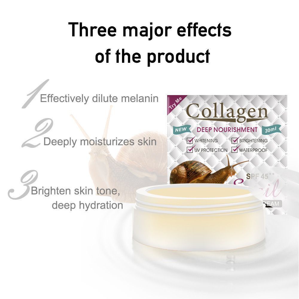 Krim Kecantikan Kolagen Siput  - Snail Cream Gel ulasan dan harga