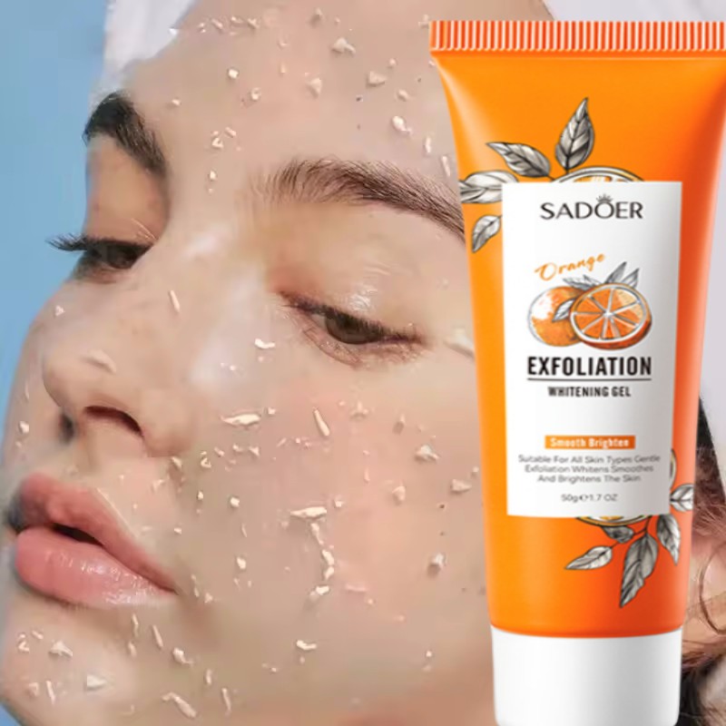 Gel Pengelupas Kulit Jeruk Scr - Peptide Neck Cream ulasan dan harga