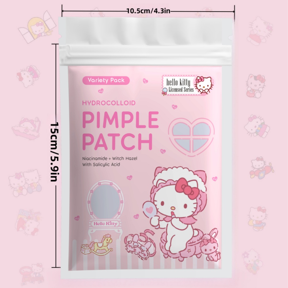 24/72pcs Hello Kitty Hydrocoll - Skincare The Originote ulasan dan harga