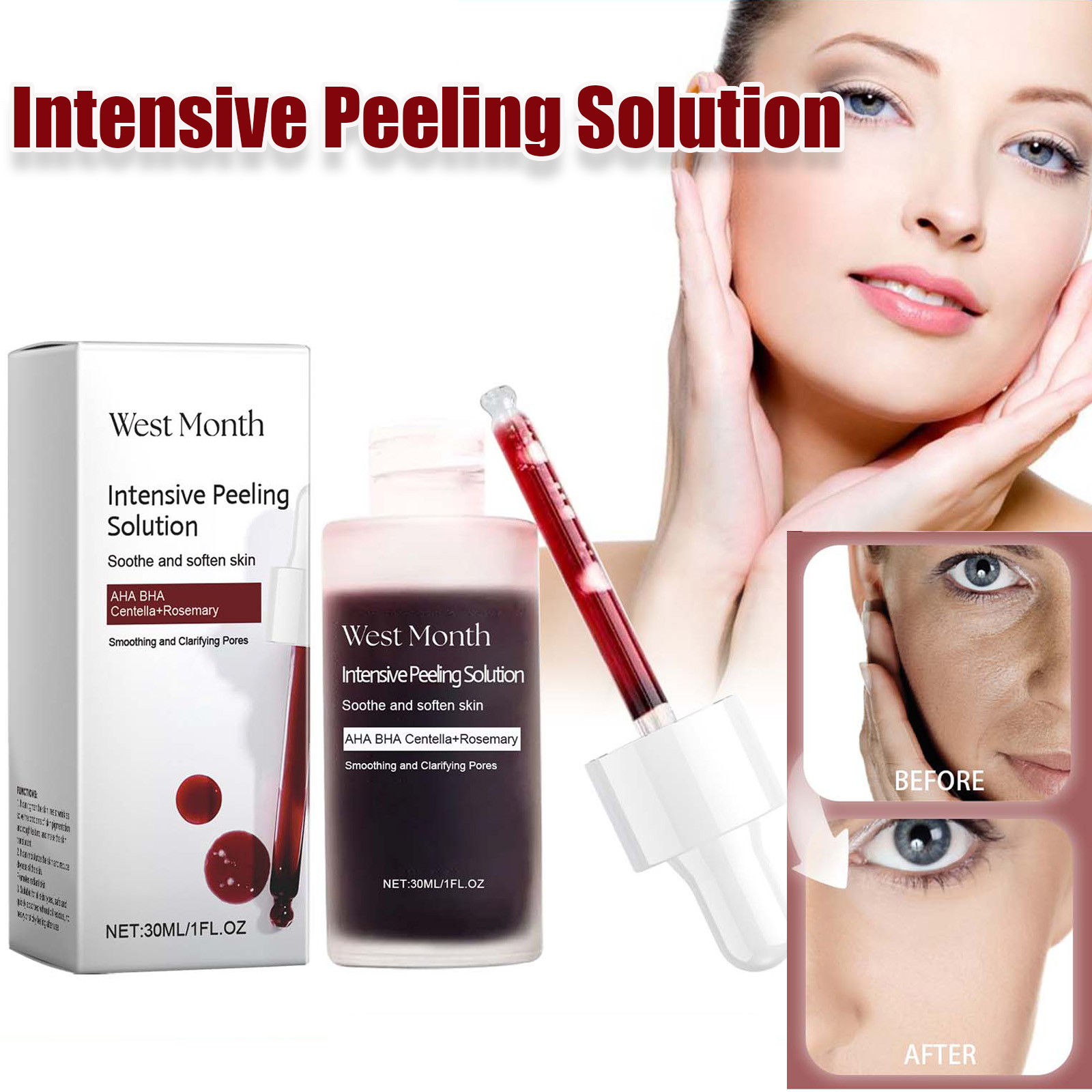 Serum Wajah Pengelupas Anti Je - Aha Bha Exfoliant ulasan dan harga