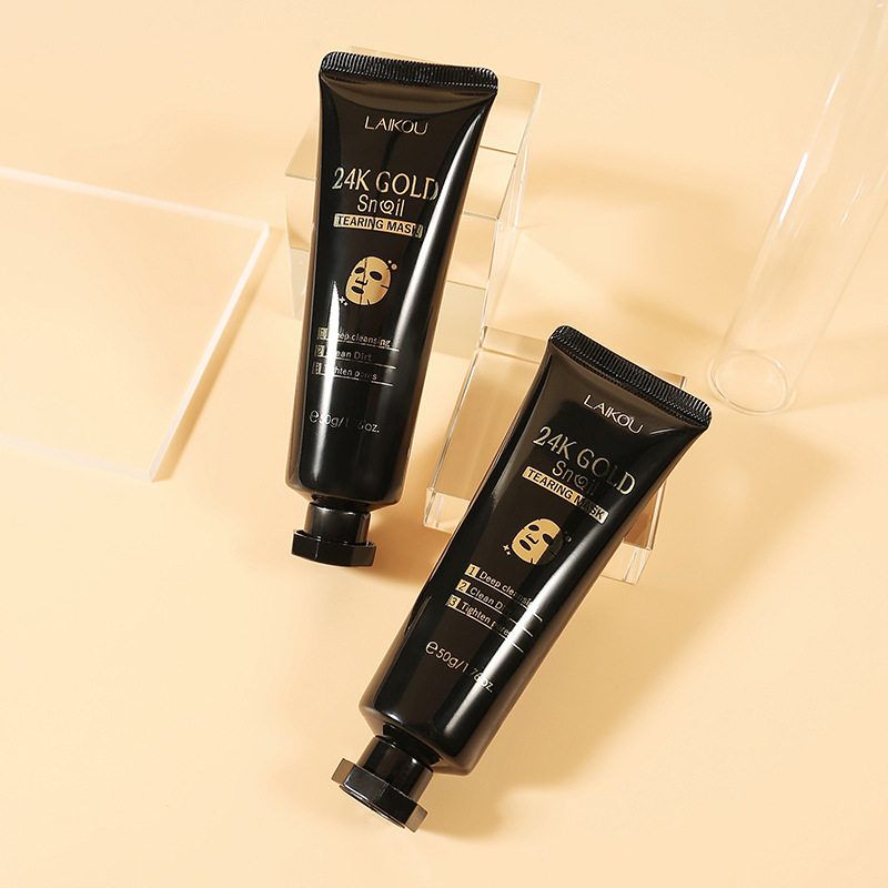 LAIKOU masker wajah pengelupas - Snail Cream Gel ulasan dan harga