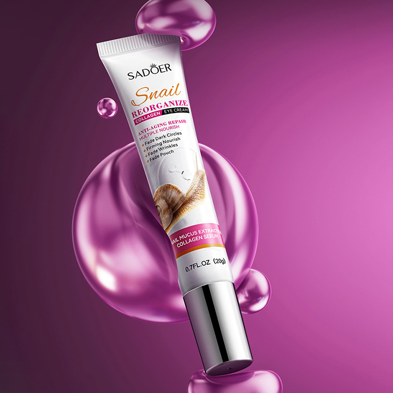 SAODER krim mata kolagen siput - Snail Cream Gel ulasan dan harga