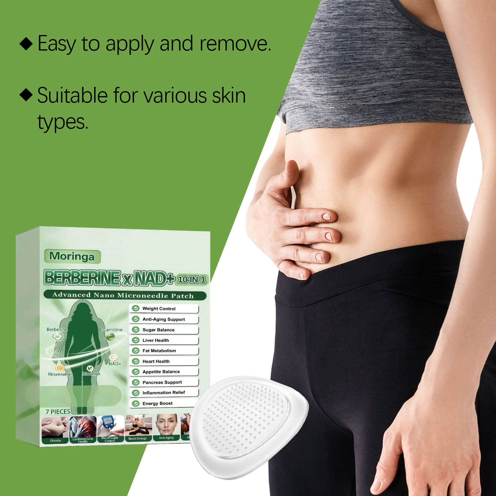 10 In 1 Patch Microneedle Sema - Skincare The Originote ulasan dan harga