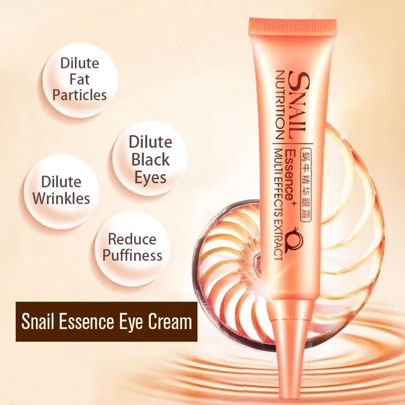 Laikou 30G Siput Krim Mata Ese - Snail Cream Gel ulasan dan harga